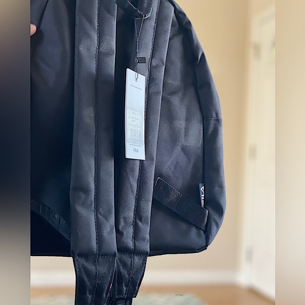 Mini Backpack — FILA, Black and Red - Picture 8 of 12